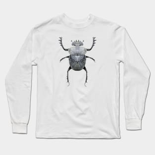 Giant Flattened Dung Beetle Long Sleeve T-Shirt